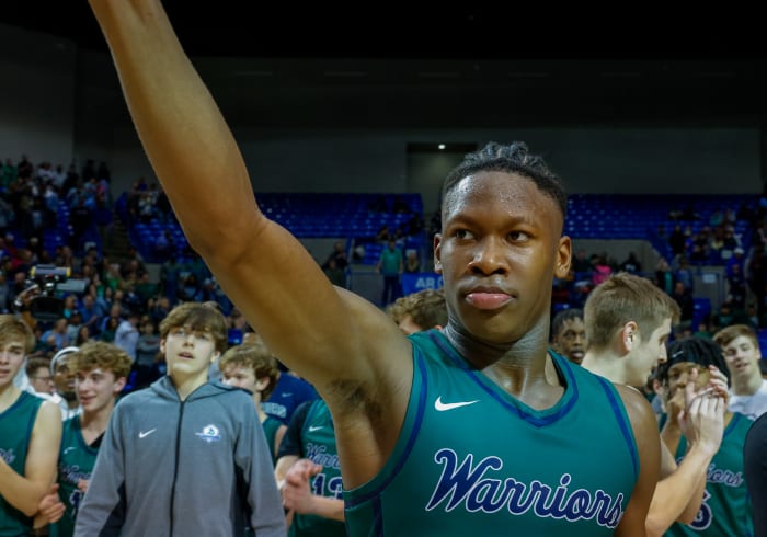 J.J. Andrews is one of the top recruits in the nation in the 2026 class. (Photo by Tommy Land)